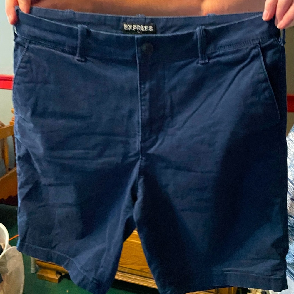 Express shorts size 30 dark blue